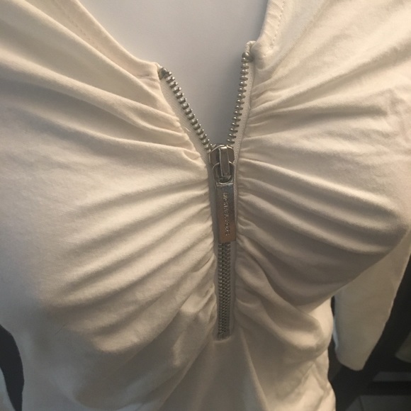 Y2K Michael Kors sexy top cream/white will fit a sz S plenty stretch - Picture 2 of 3